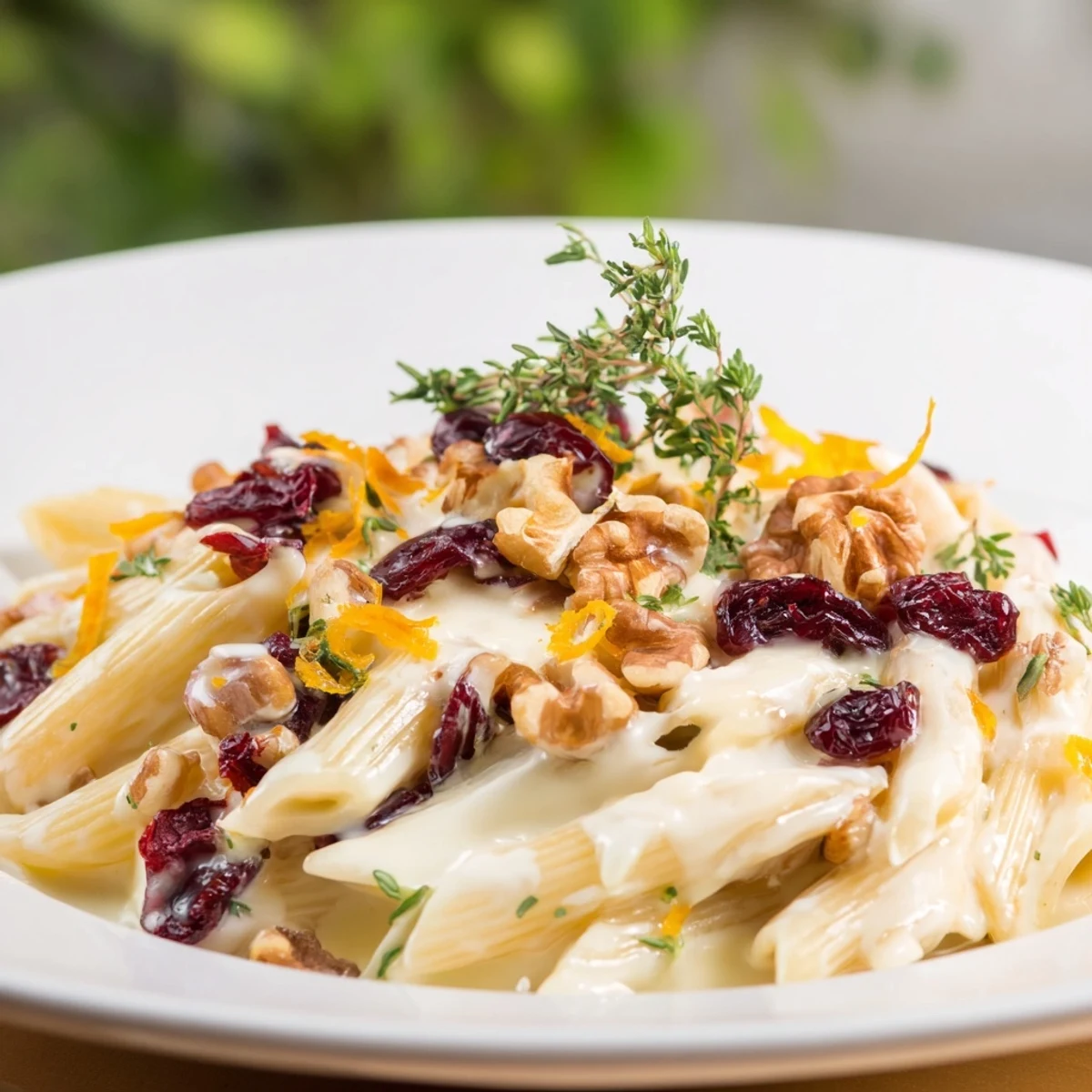 Baked Brie Cranberry Pasta