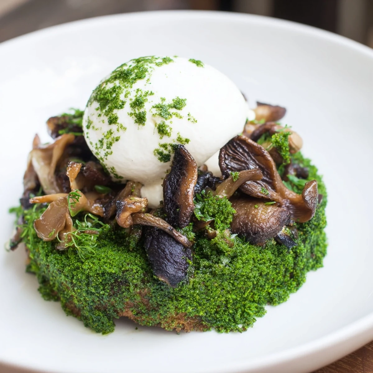 This Cottagecore Mushroom Platter offers a blend of earthy mushrooms, crunchy breadcrumbs, and fresh herbs.