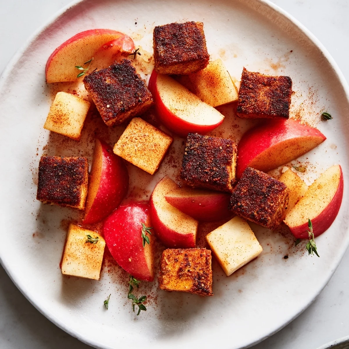 Get a taste of fall with this Autumn Ember! Cheeses and apples arranged like glowing embers.