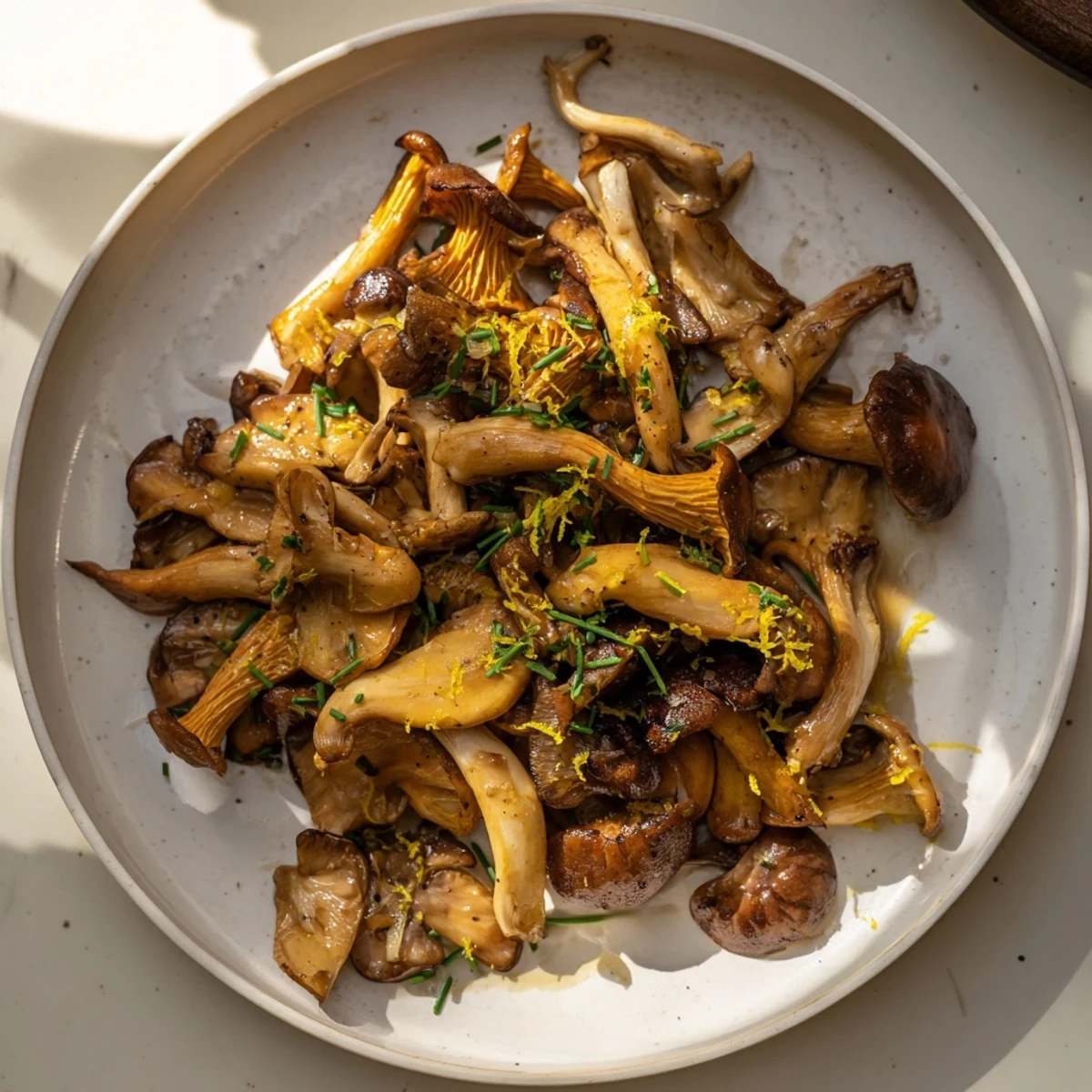 Vibrant image of expertly sautéed Enchanted Forest Mushrooms with parsley, ready to elevate any meal.