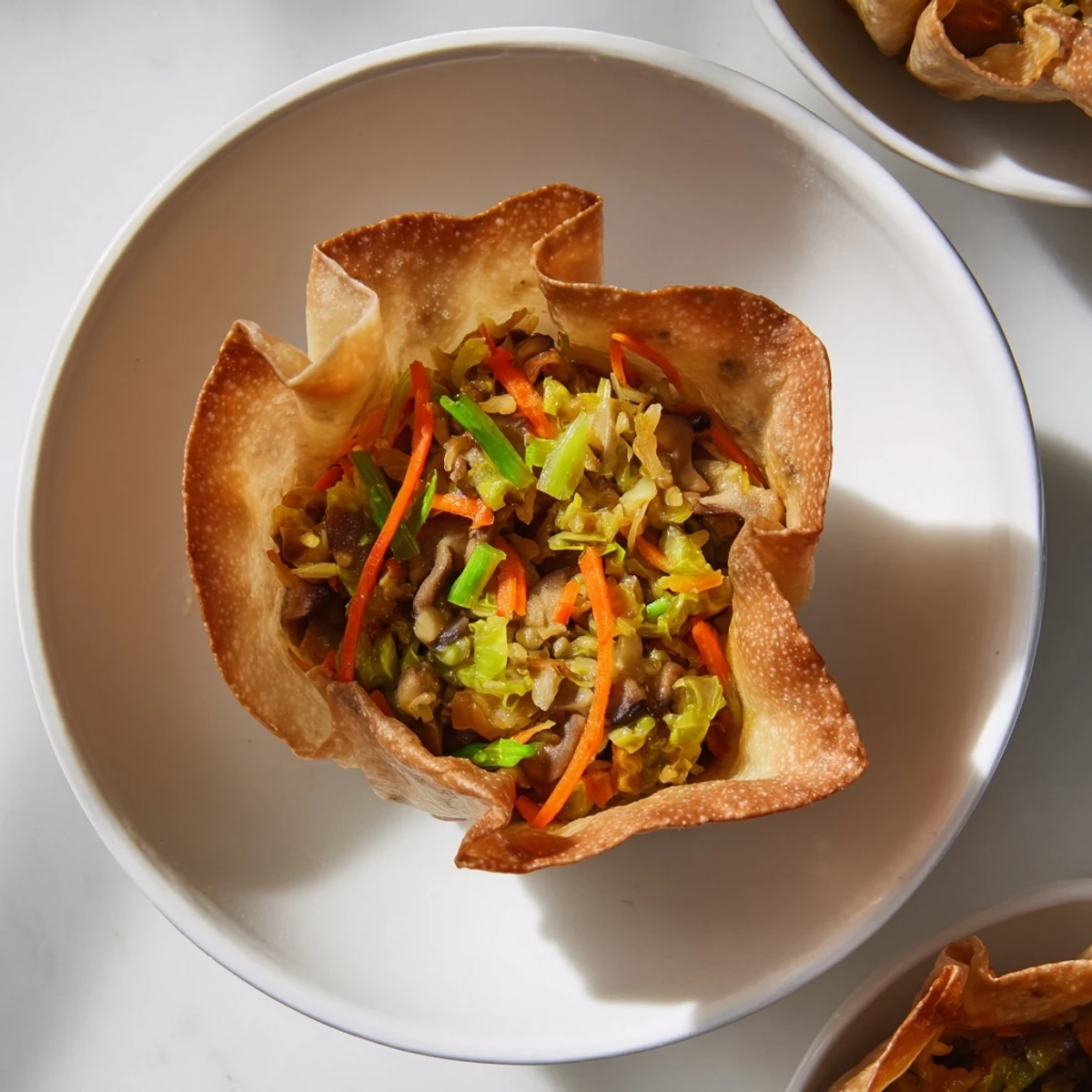 Perfectly fried Crispy Rice Paper Dumplings, a delicious Asian-inspired appetizer or snack.
