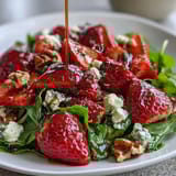 Spring Strawberry Arugula Salad