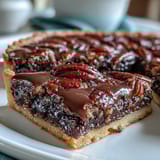 Kentucky Derby Chocolate Pecan Tart
