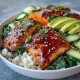 15-Minute Teriyaki Salmon Bowl