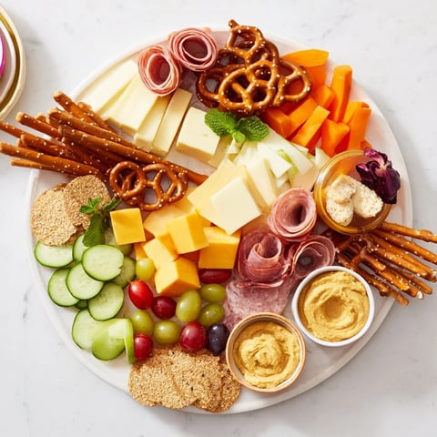 A beautifully arranged Gallop & Graze horse charcuterie board, packed with cheeses, meats, and fresh produce.