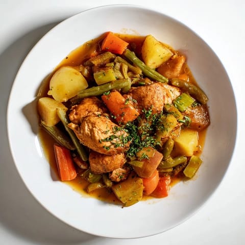 Slow-Cooker Chicken Vegetable Stew