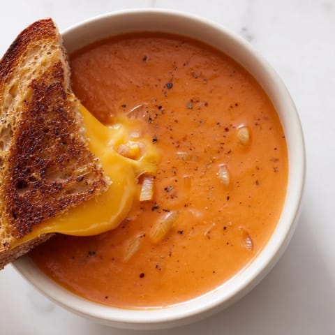 5-Ingredient Tomato Soup Dunk