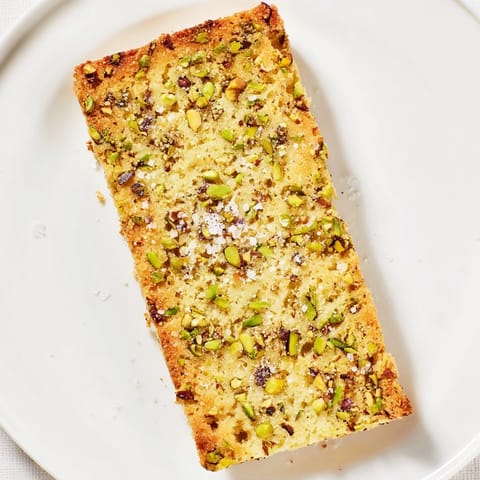 Salted Pistachio Shortbread