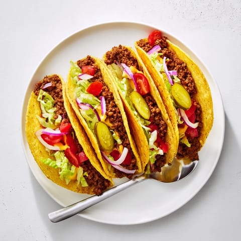 Viral Cheeseburger Tacos