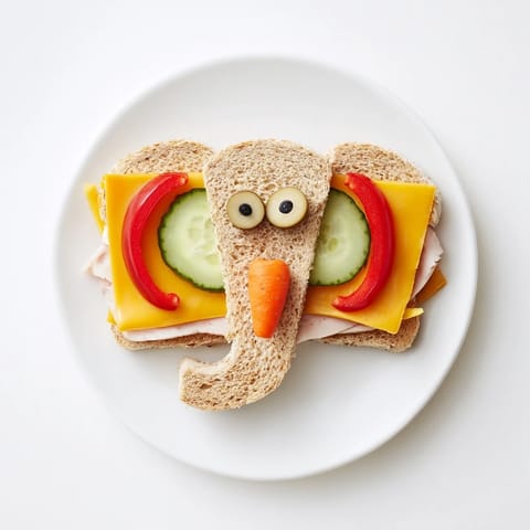 Big Top Elephant Sandwich Board