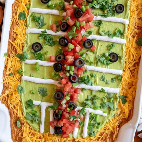 Football Field Dip Platter