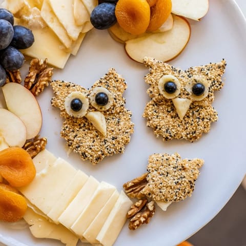 Owl Cracker Cheese Board