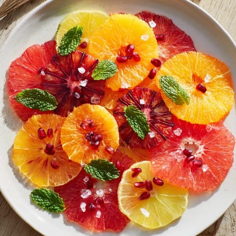 Vibrantly arranged citrus slices create an elegant Fruit Board: Citrus Slice Garland Platter, perfect for sharing.
