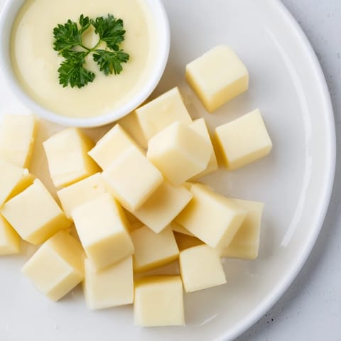 Gouda Cubes Mustard Dip