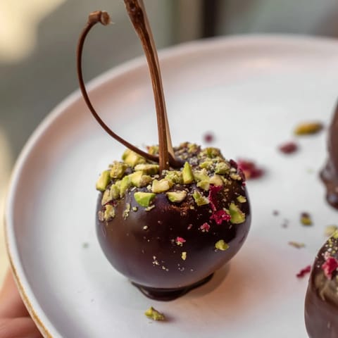 Chocolate Covered Cherry Pyramid