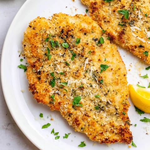Crispy Parmesan Chicken Cutlets
