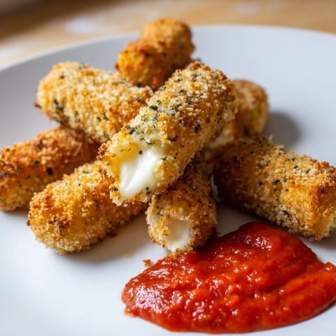 Air Fryer Mozzarella Sticks