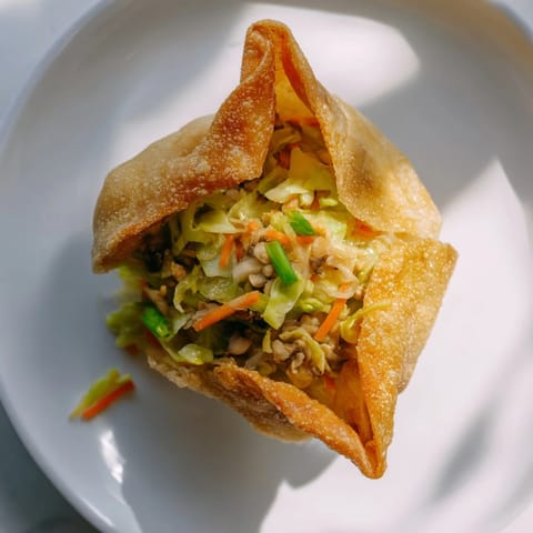 Crispy Rice Paper Dumplings