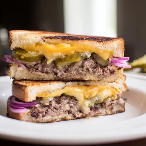 Smashed Burger Grilled Cheese