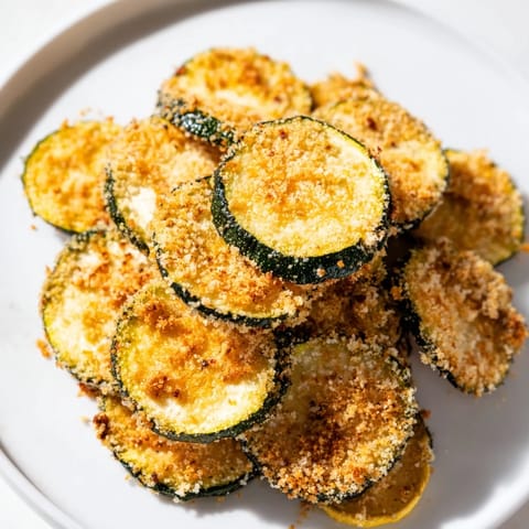 Light Crispy Zucchini Chips
