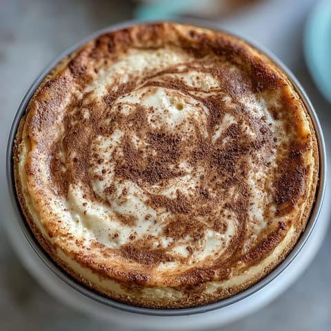 Rich, velvety hojicha cheesecake topped with a marbled swirl of roasted tea cream and golden graham base.  