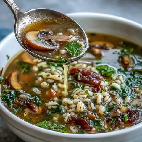 Rustic Vegetable Barley Soup