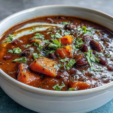 Smoky Black Bean Sweet Potato