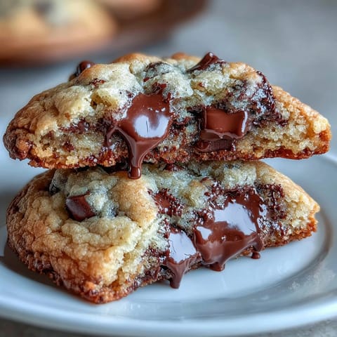 Soft, chewy cookies baked to golden perfection, filled with melted chocolate chips and a subtle Irish cream flavor.