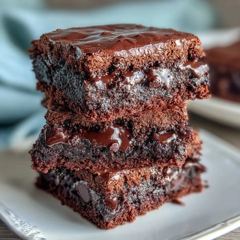 Triple Chocolate Sourdough Brownies