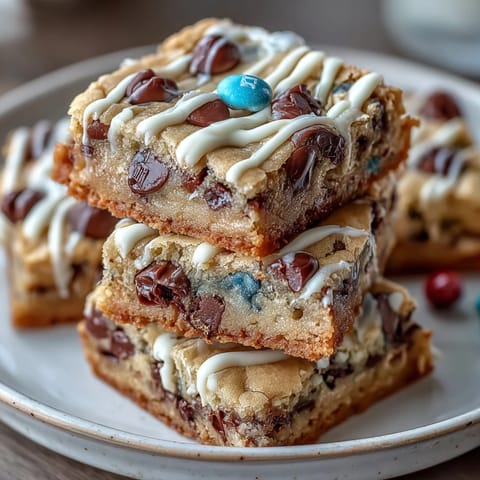 Graduation Cookie Bars Chocolate