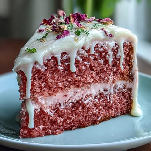 Bridal Shower Rosé Velvet Cake