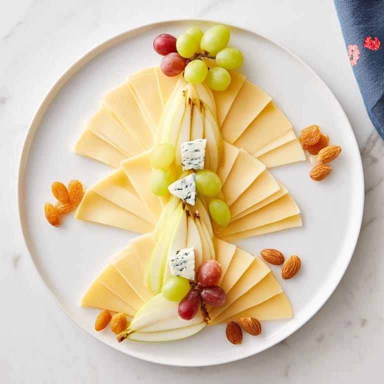 Savor the flavors: an elegant Art Deco Arch Cheese Platter, perfect for sophisticated entertaining.