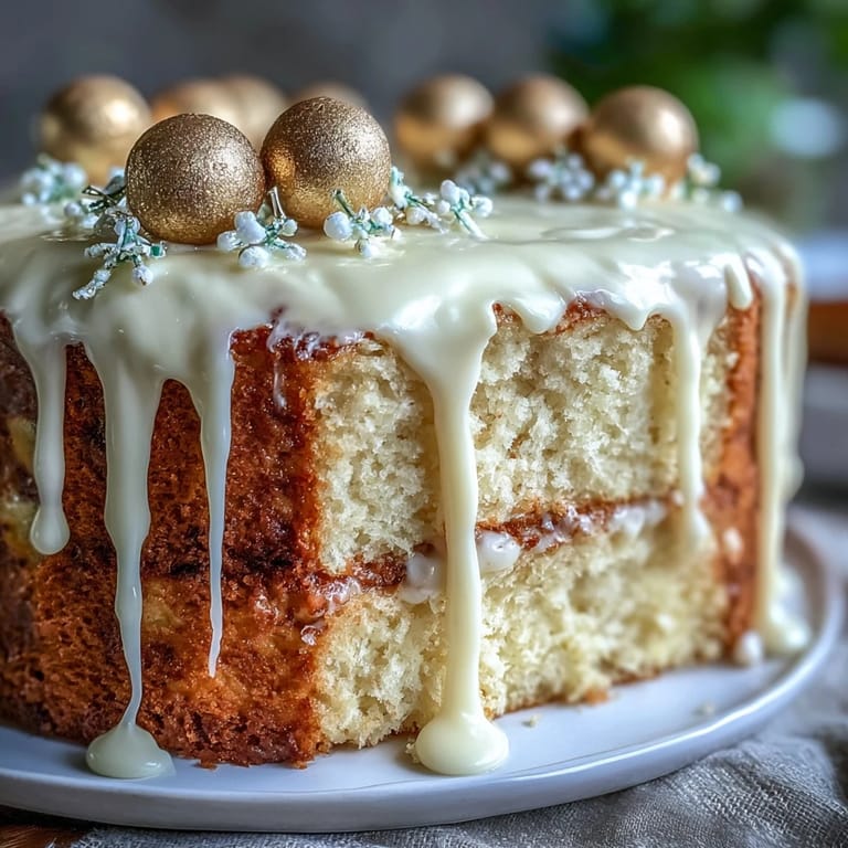 Elegant vanilla graduation cake with white chocolate drip and shimmering gold balloon decorations, perfect for honoring academic achievements with a touch of luxury.