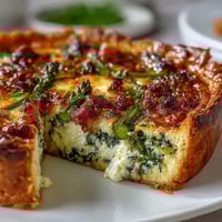 Mothers Day Quiche Asparagus Brie