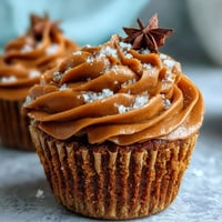 Taurus Birthday Cupcakes: Fluffy vanilla cakes with smooth, earthy terracotta buttercream.
