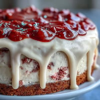 Elegant rosé velvet cake, blush pink with shimmering gold drip, perfect for showers.